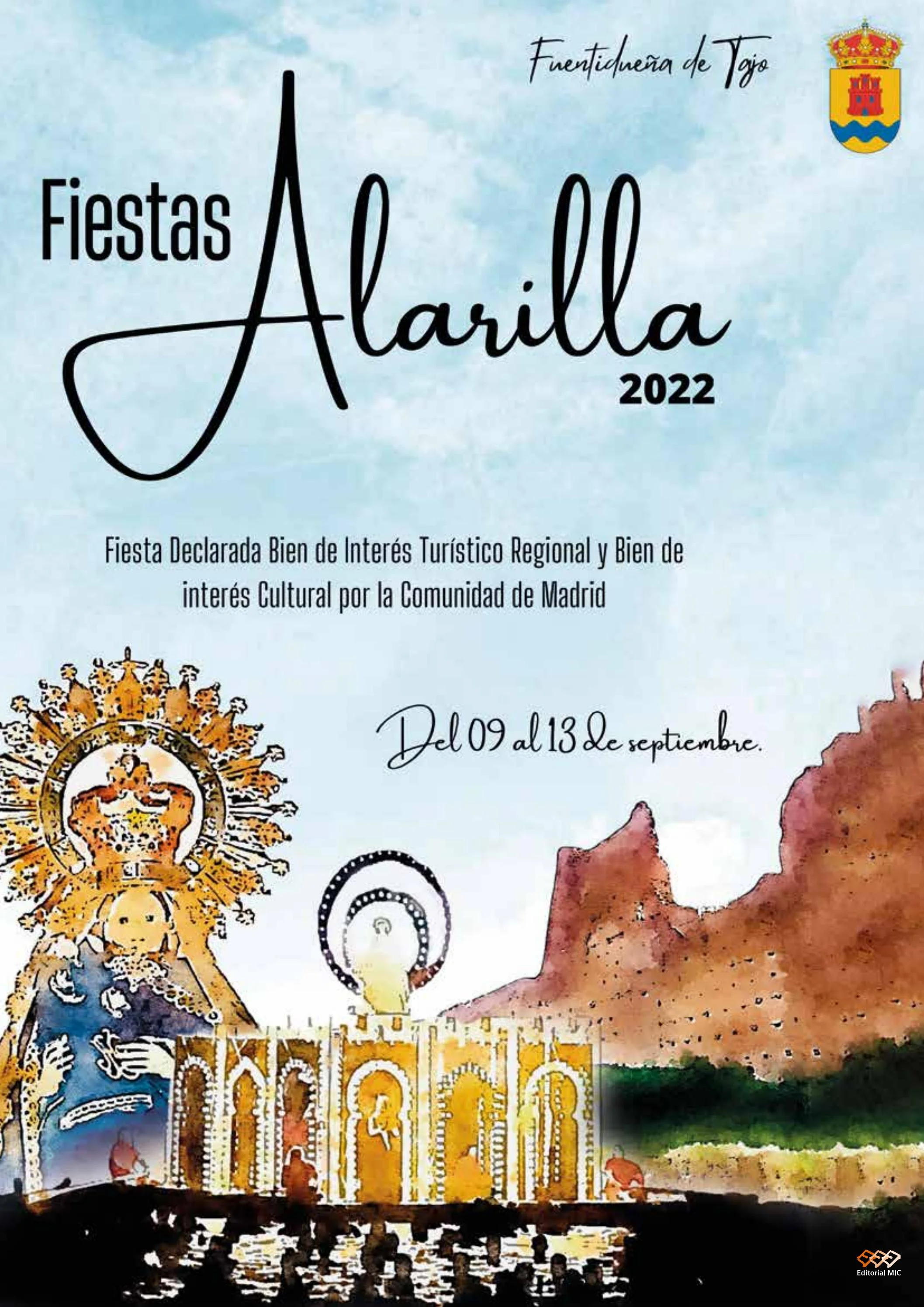 Fiestas de la Virgen de Alarilla 2022 Fuentidueña de Tajo